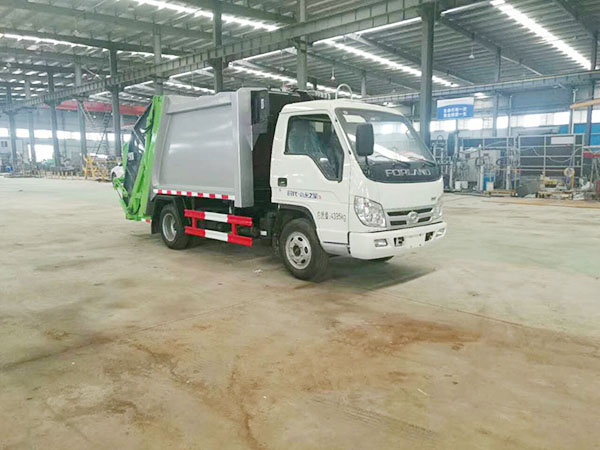福田小卡3藍牌壓縮垃圾車 福田小卡3藍牌壓縮垃圾車