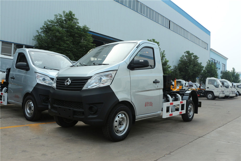 長安3方車廂可卸式垃圾車 長安3方車廂可卸式垃圾車