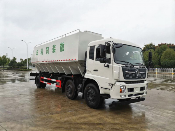 東風(fēng)天錦小三軸30方(15噸)散裝飼料車 東風(fēng)天錦小三軸30方(15噸)散裝飼料車