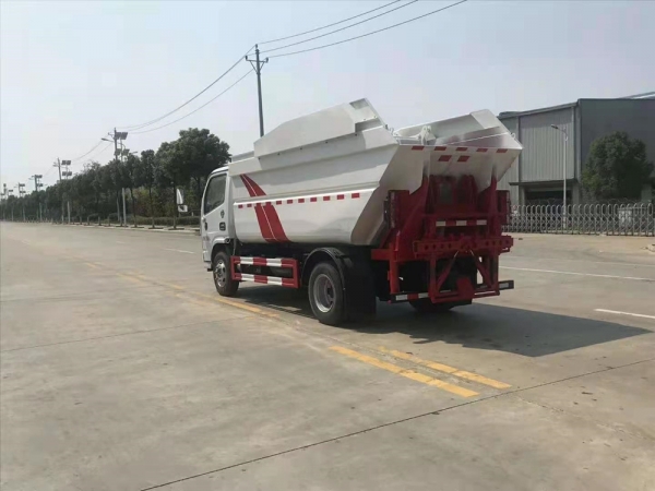 國六【6立方】多利卡D6后裝掛桶垃圾車 國六【6立方】多利卡D6后裝掛桶垃圾車