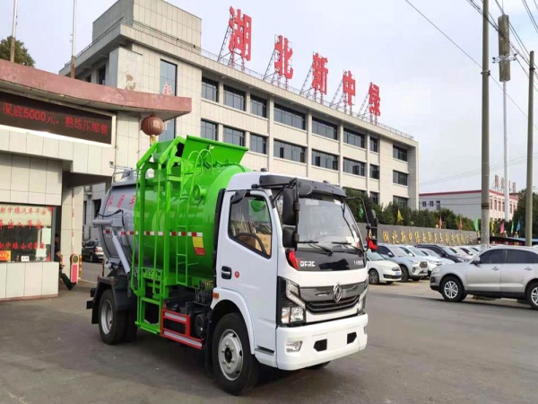 國六【7.5立方 圓箱】東風(fēng)多利卡D7餐廚垃圾車 國六【7.5立方 圓箱】東風(fēng)多利卡D7餐廚垃圾車